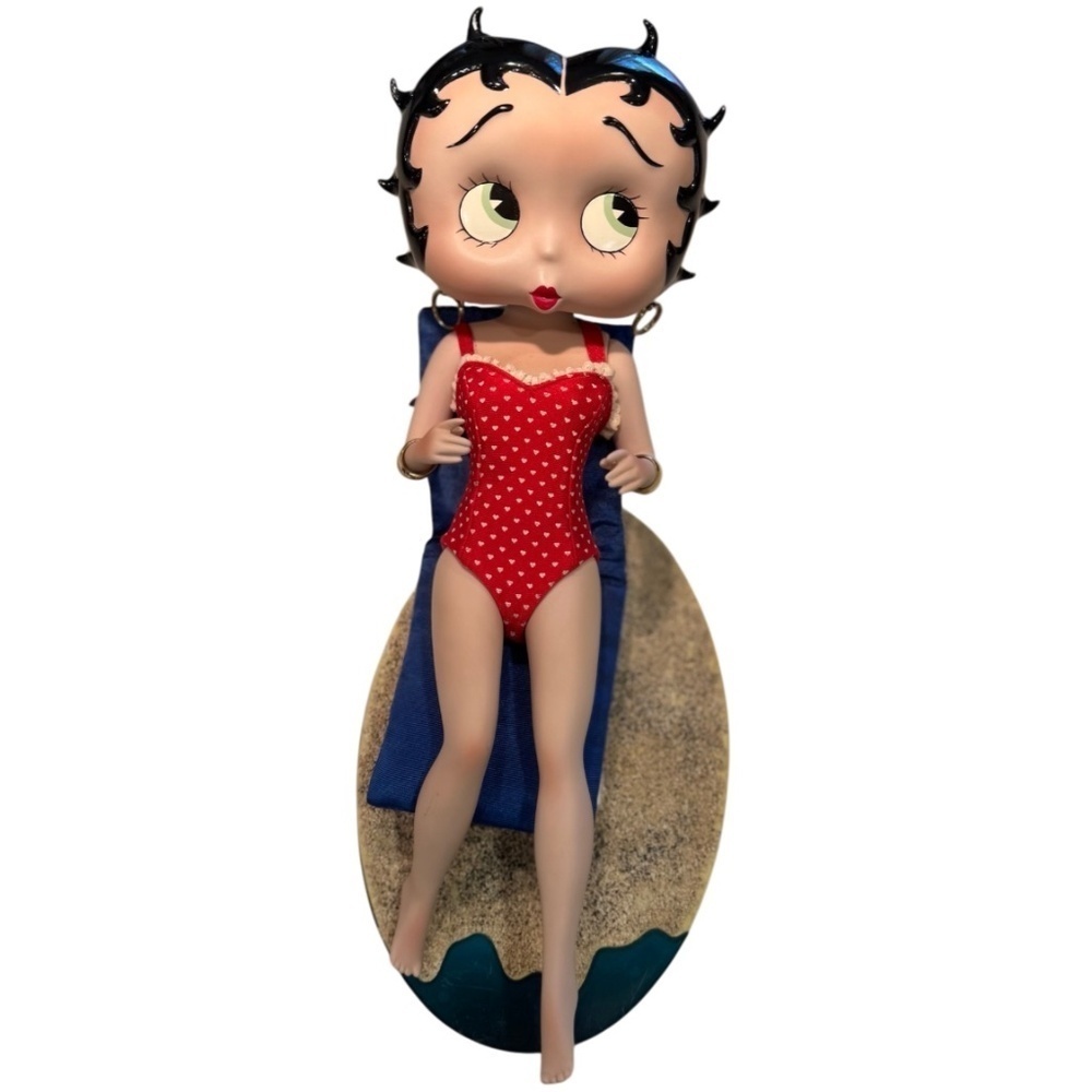 Betty Boop Porcelain Doll 12 Inch Vintage